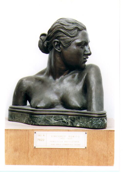 busto femminile (busto) di Gemito Vincenzo (sec. XX)