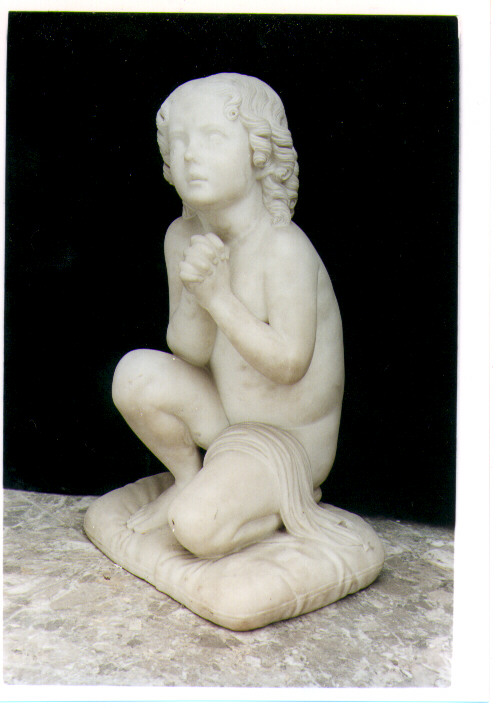figura maschile che prega (statua) di Calì Gennaro (sec. XIX)