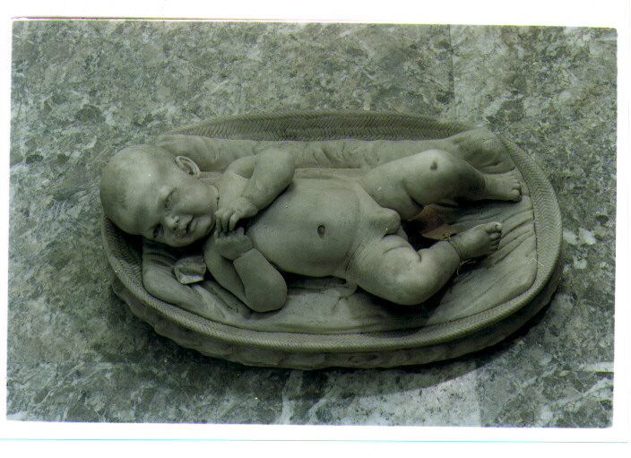 Mosè salvato dalle acque (scultura) di Cambi Vincenzo (sec. XIX)