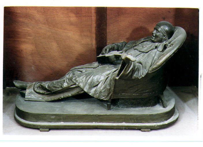 figura maschile (scultura) di Amendola Giovanni Battista (sec. XIX)