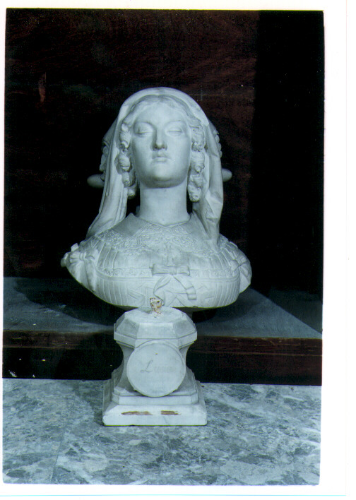 Lucia, busto femminile (busto) di Rossi Eduardo (sec. XIX)