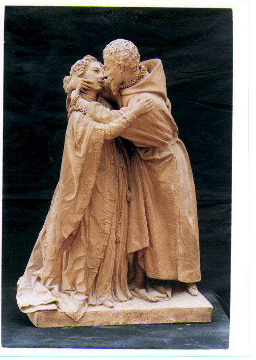 giovani amanti (scultura) di Pasquarelli Luigi (terzo quarto sec. XIX)