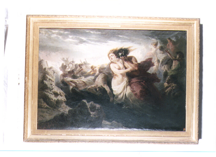 Paolo e Francesca (dipinto) di Cefaly Andrea (sec. XIX)