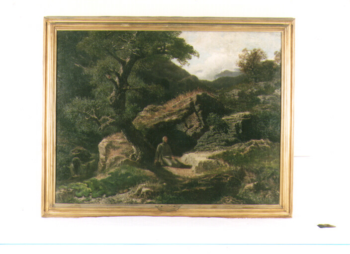 paesaggio campestre (dipinto) di Cammarano Michele (sec. XIX)