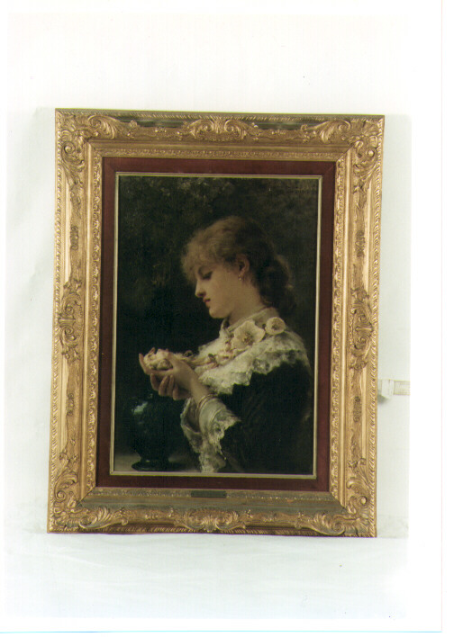 ritratto di donna (dipinto) di Tofano Eduardo (sec. XIX)