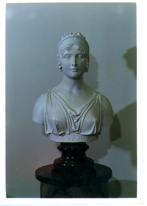 ritratto di donna (busto) di Ditta Poulard Prad (sec. XIX)