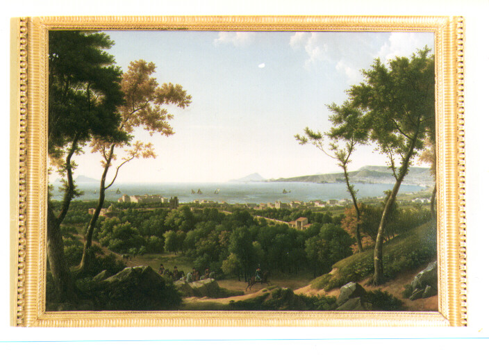 paesaggio rurale (dipinto) di Denon Dominique Vivant (sec. XIX)