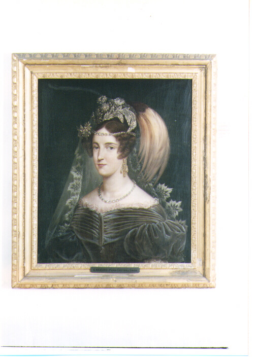 ritratto di donna (dipinto) di Navarra Giuseppe (sec. XIX)