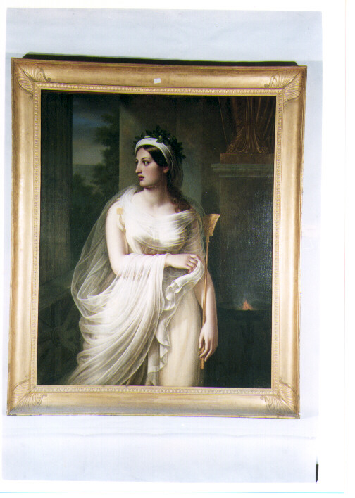 figura femminile (dipinto) di Rocco Luigi (sec. XIX)