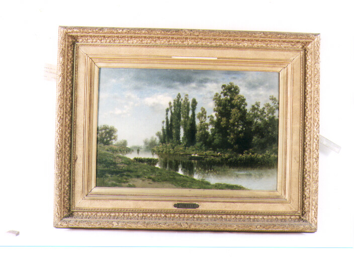 paesaggio (dipinto) di Cortese Federico (sec. XIX)