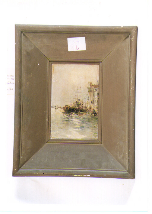 veduta di città (dipinto) di Altamura Francesco Saverio Raffaele (sec. XIX)