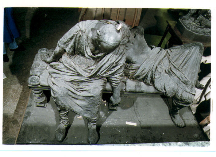 I parassiti, gruppo di due figure (scultura) di D'Orsi Achille (sec. XIX)