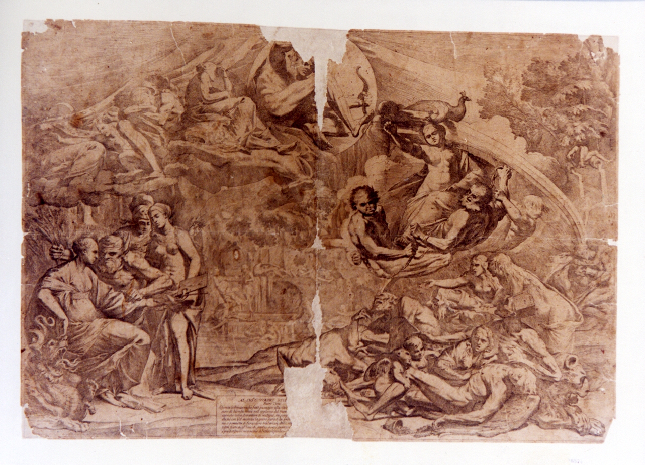 allegoria dell'estate (stampa) di Testa Pietro detto Lucchesino (sec. XVII)