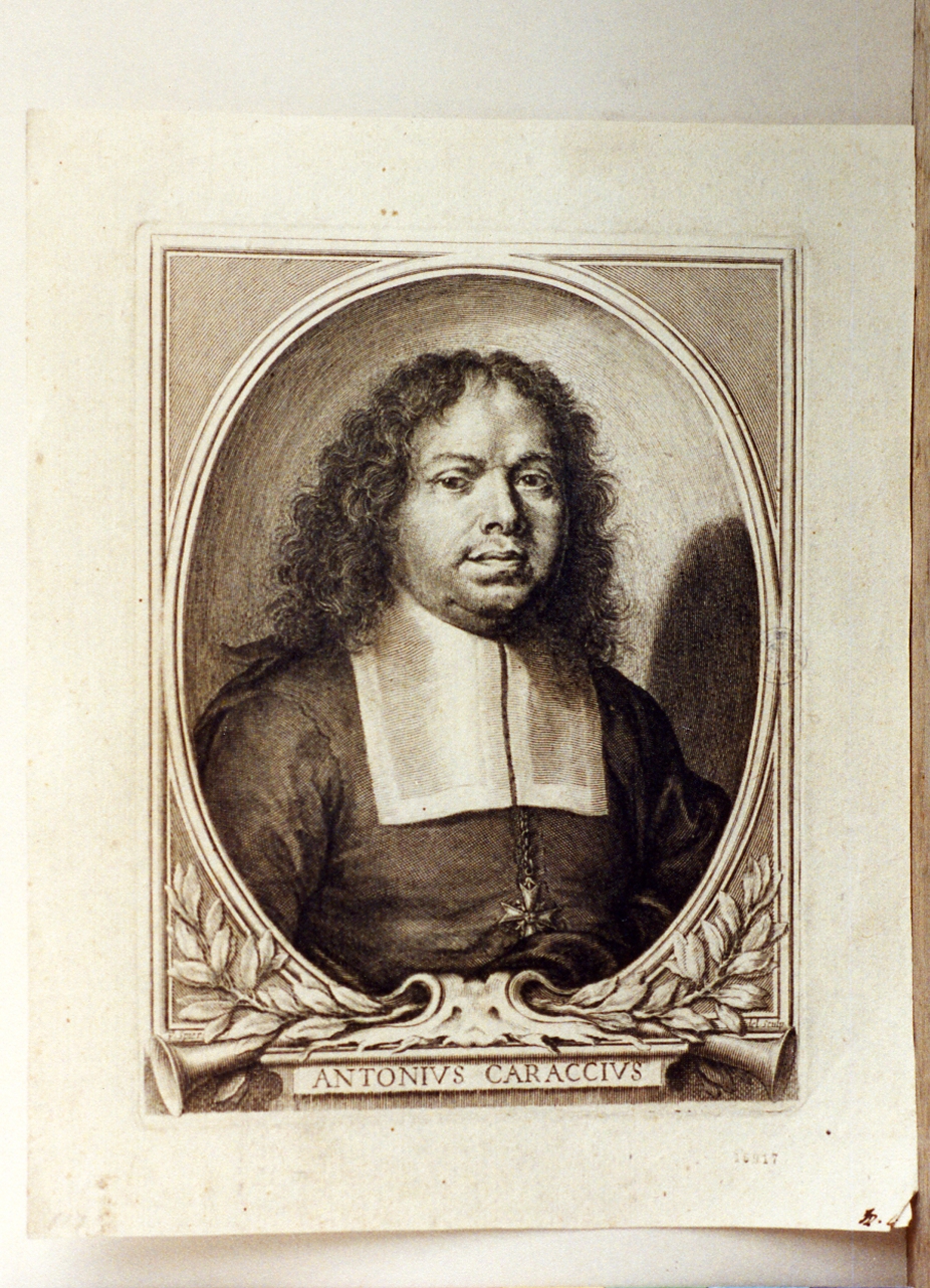 ritratto d'uomo (stampa) di Spierre François (sec. XVII)