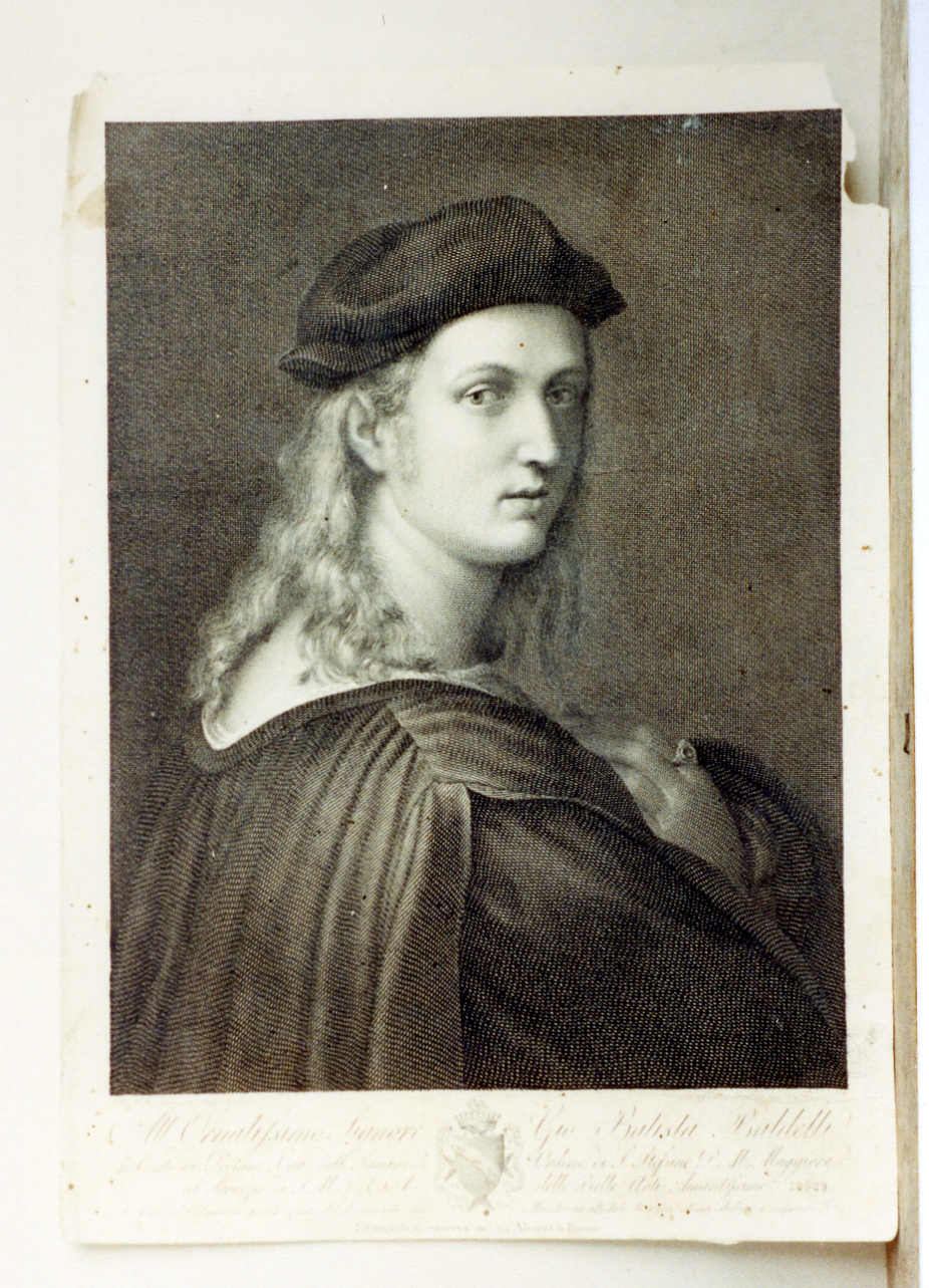 ritratto d'uomo (stampa) di Morghen Raffaello (secc. XVIII/ XIX)