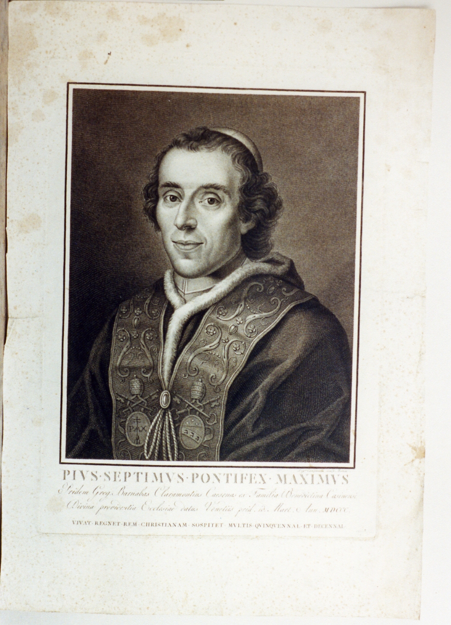 ritratto d'uomo (stampa) di Campanella Angelo (sec. XIX)