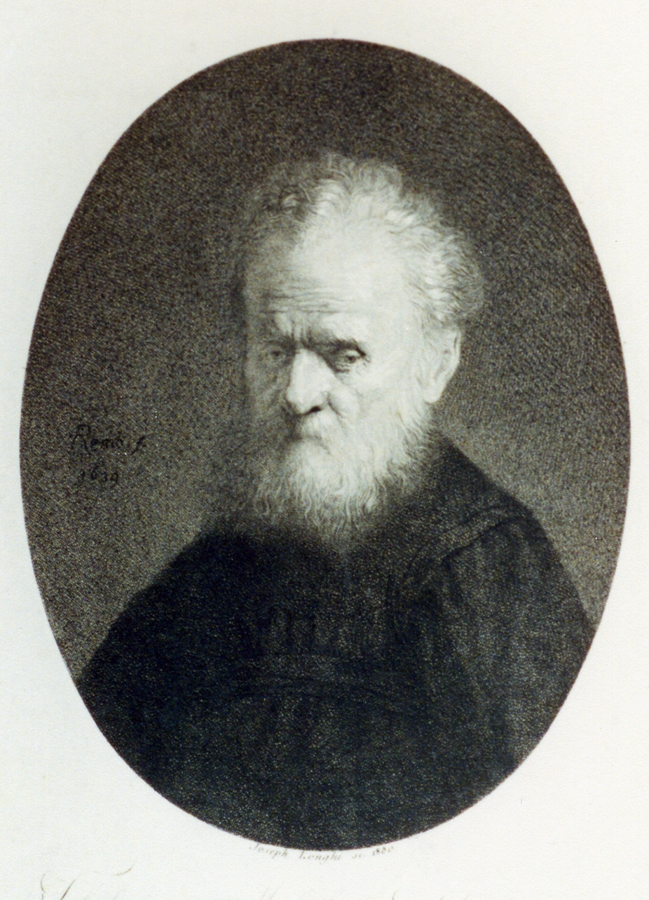 ritratto d'uomo (stampa) di Longhi Giuseppe (sec. XIX)