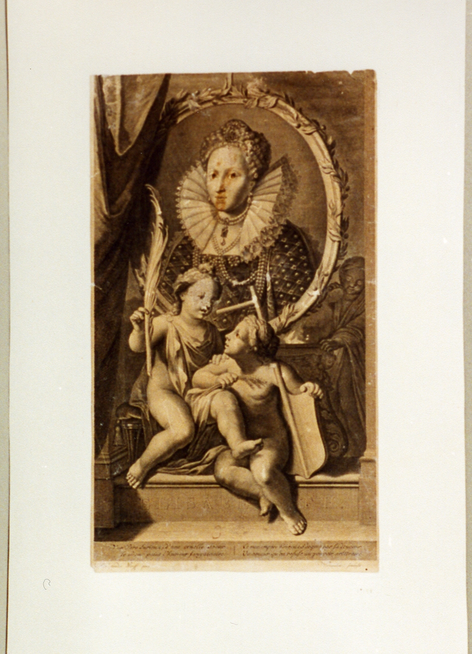ritratto d'uomo (stampa) di Vermeulen Cornelis, Van der Werff Adriaan (secc. XVII/ XVIII)