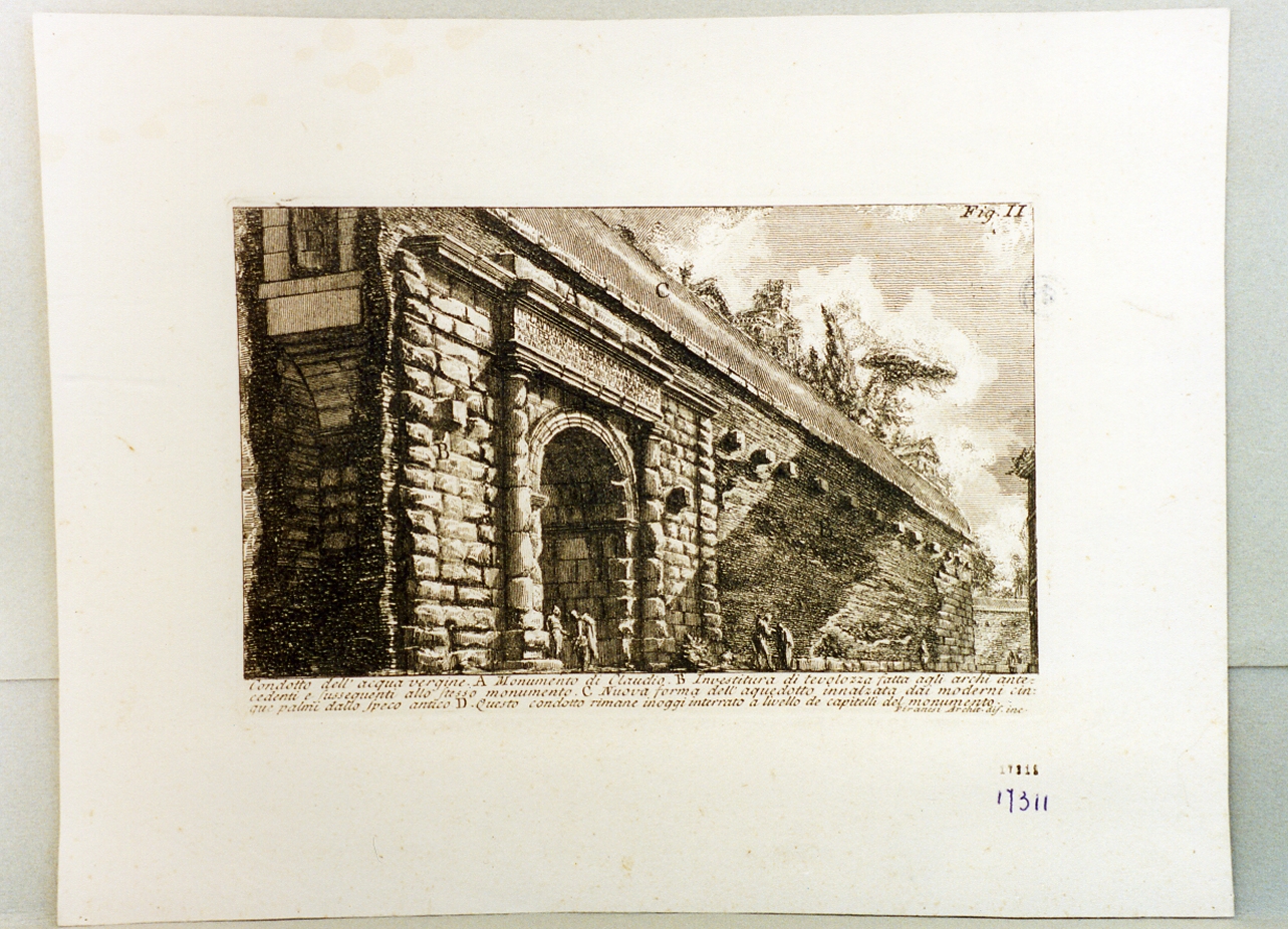 antichità romane (stampa) di Piranesi Giovanni Battista (sec. XVIII)