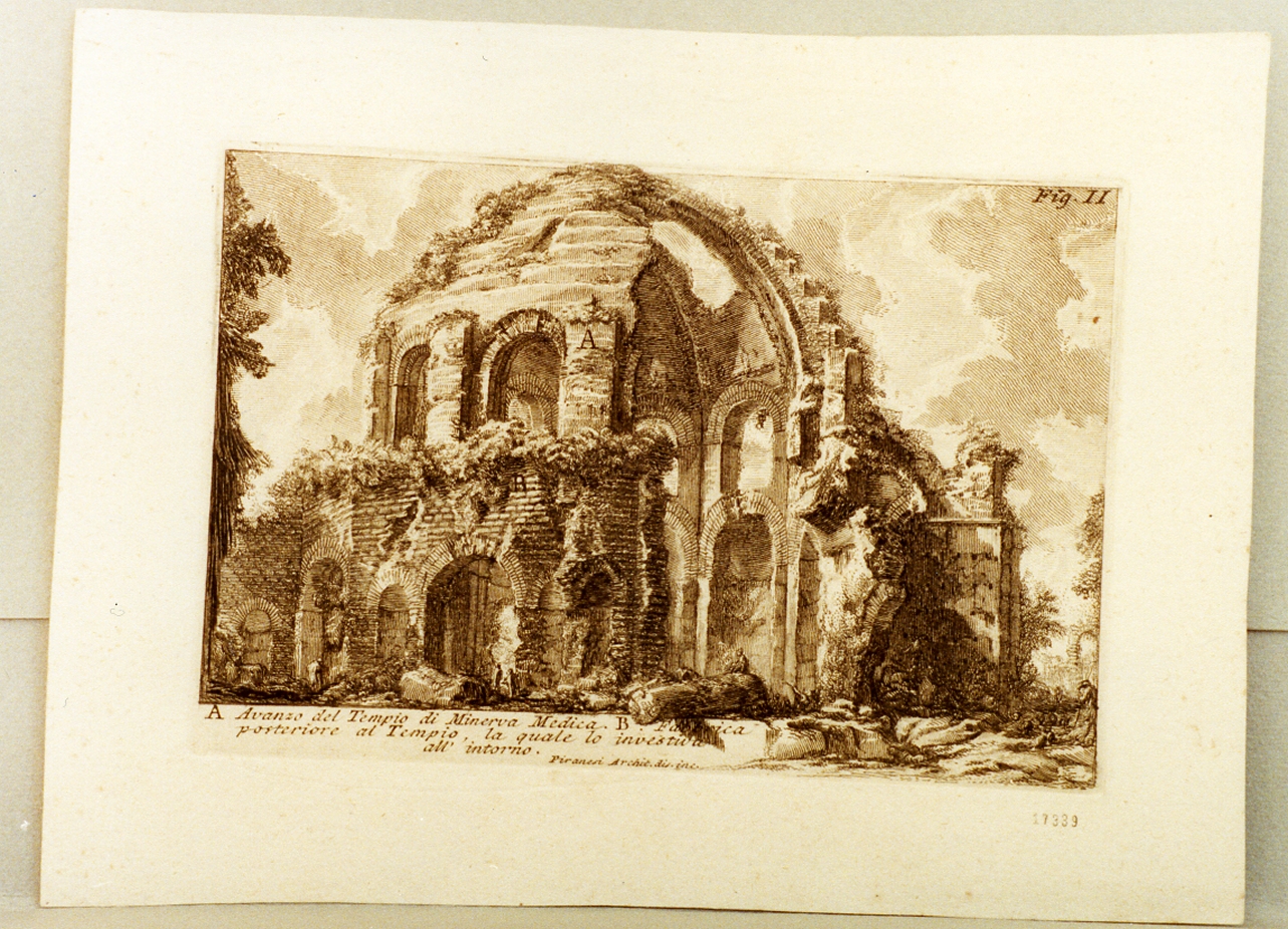 antichità romane (stampa) di Piranesi Giovanni Battista (sec. XVIII)