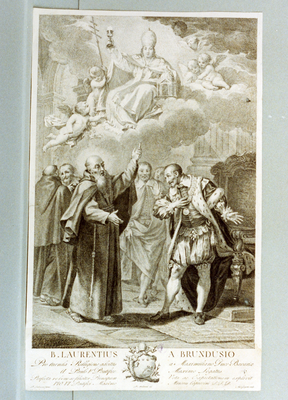 San lorenzo (stampa) di Labruzzi Pietro, Gregori Antonio (sec. XVIII)