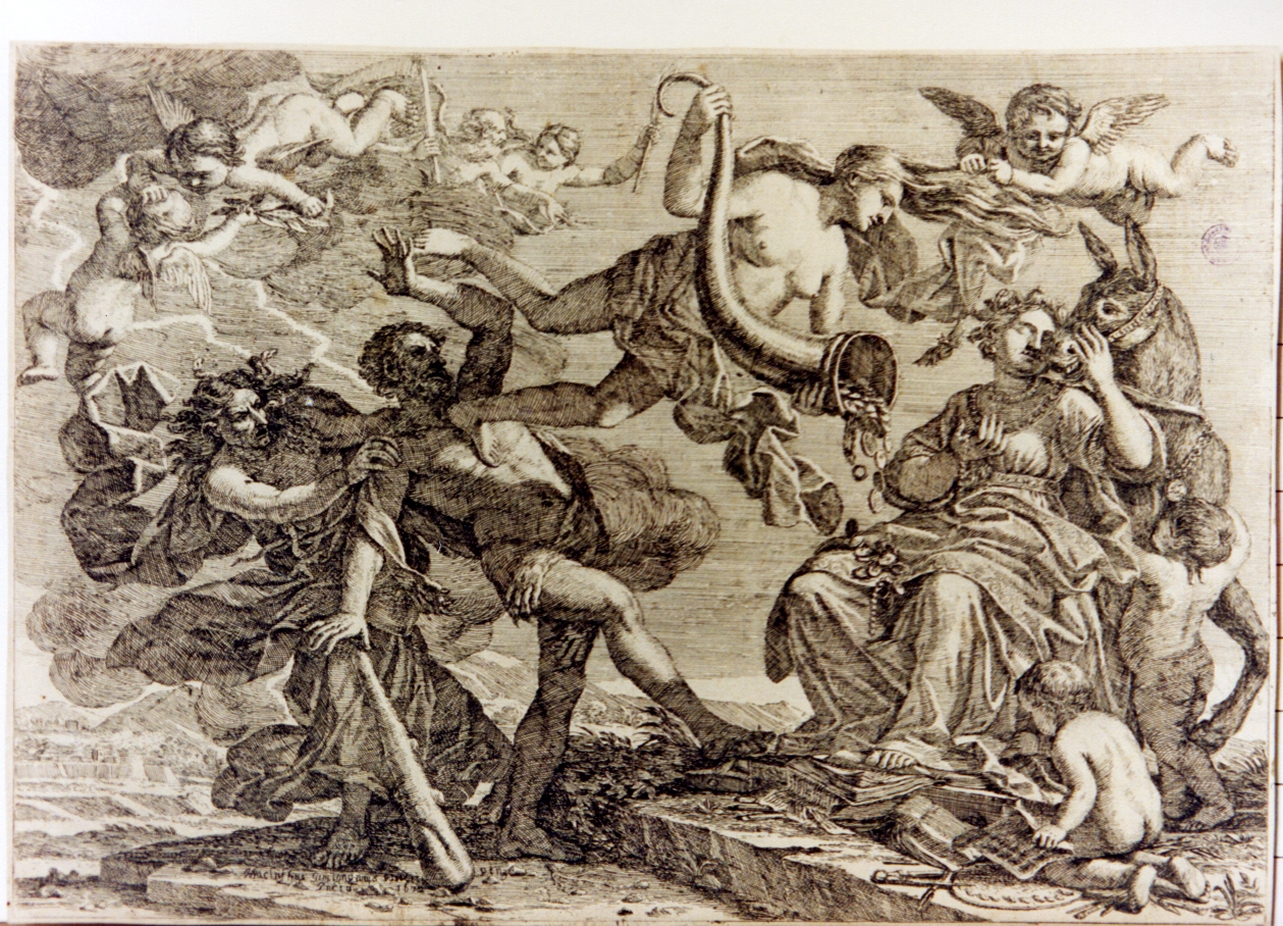 allegoria dei vizi (stampa) di Gimignani Giacinto (sec. XVII)