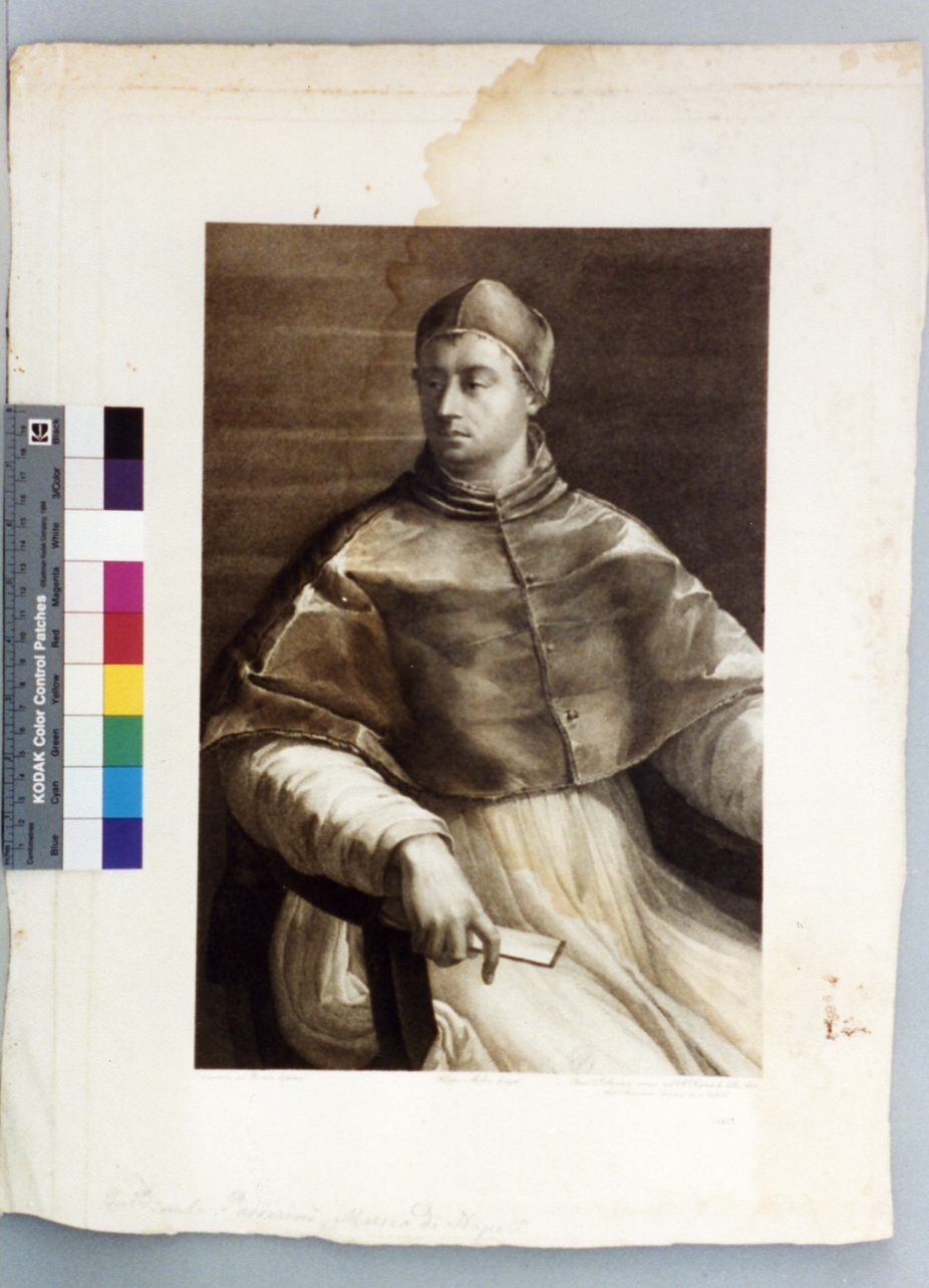 ritratto di papa Clemente VII (stampa) di Molino Filippo, Ricciani Antonio (sec. XIX)