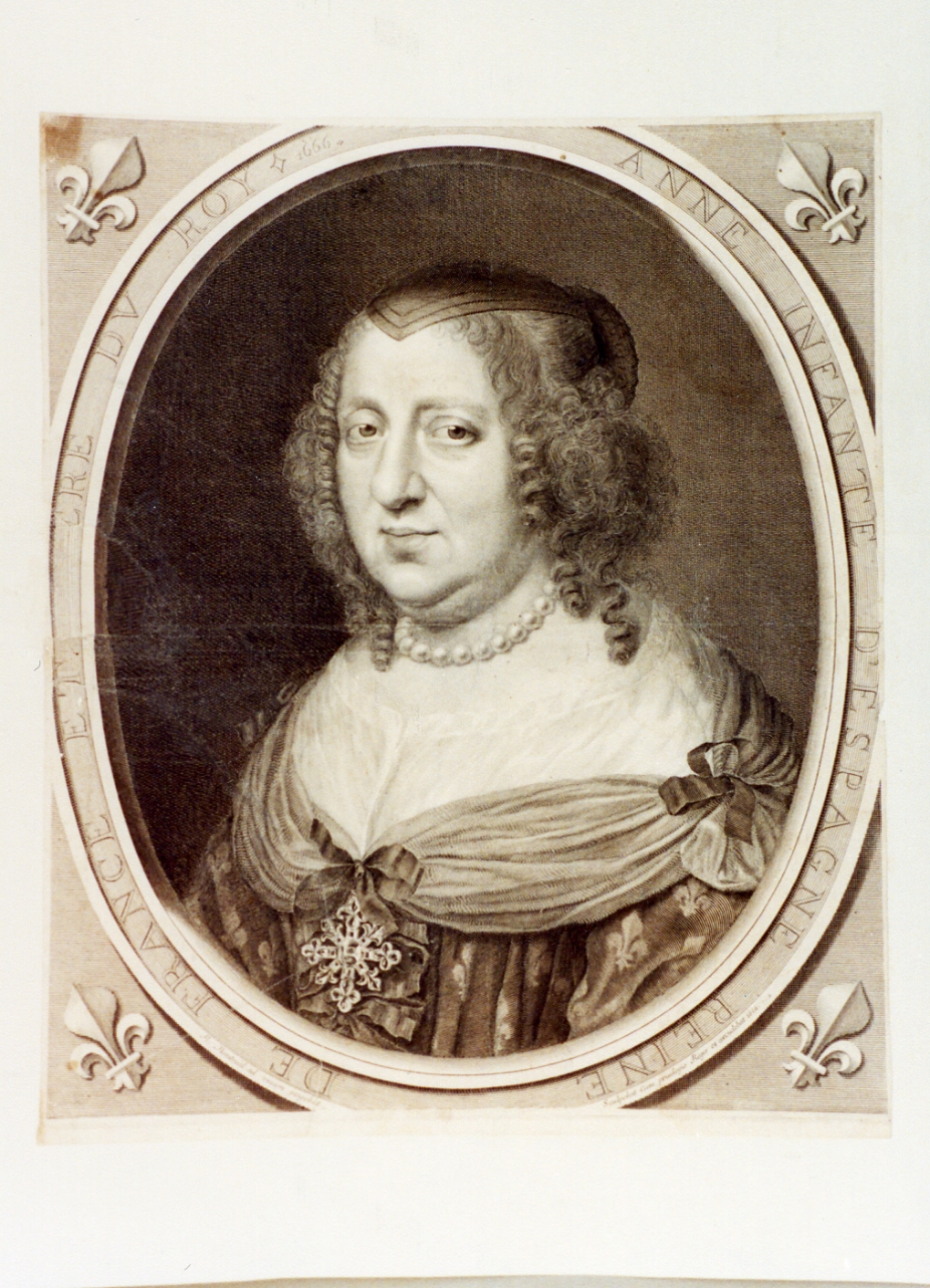 ritratto di donna (stampa) di Nanteuil Robert (sec. XVII)