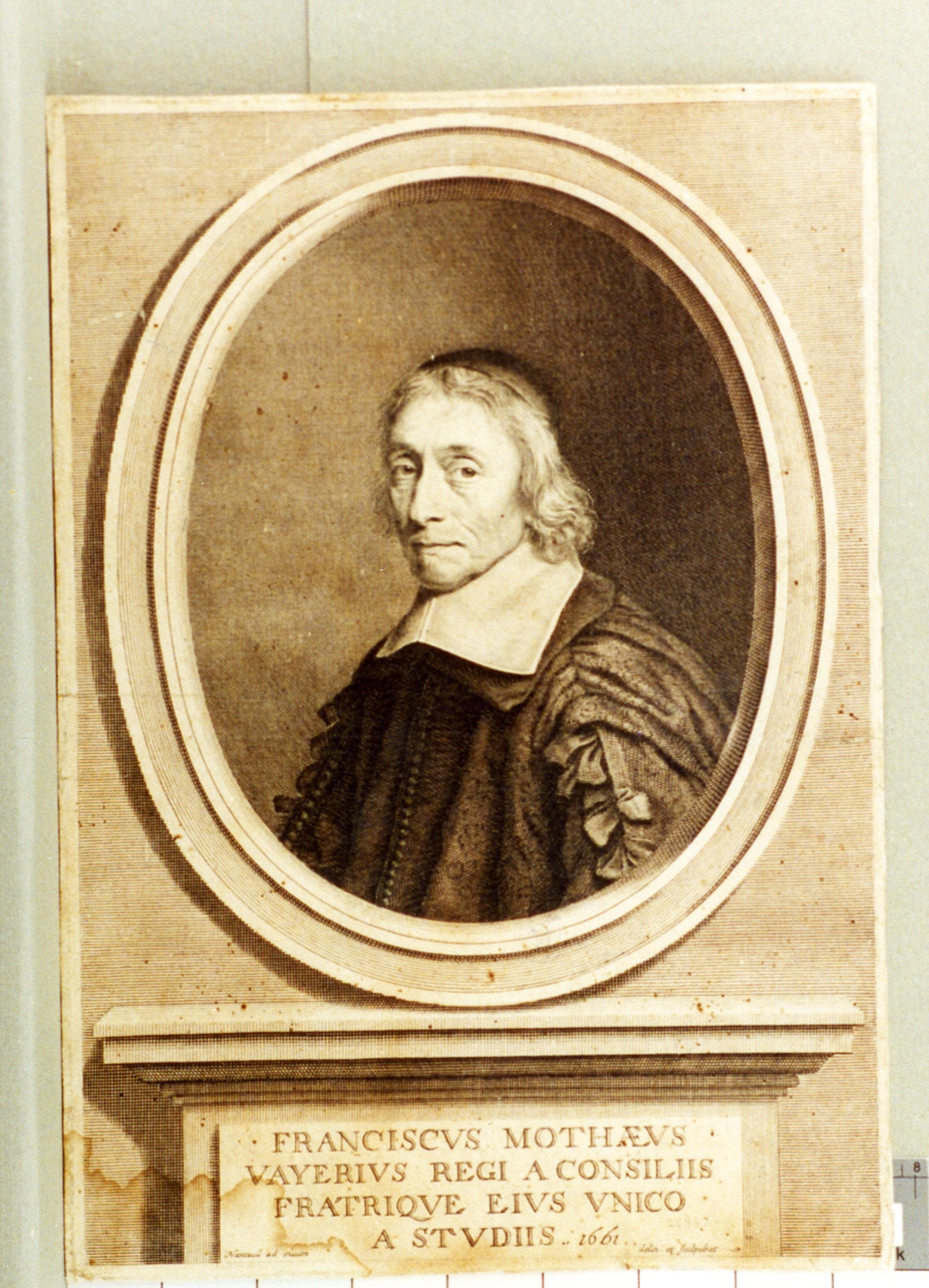 ritratto d'uomo (stampa) di Nanteuil Robert (sec. XVII)