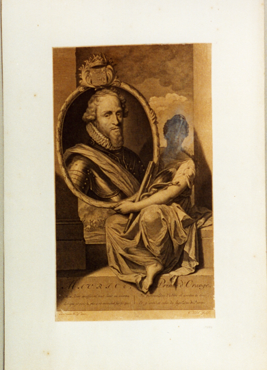 ritratto d'uomo (stampa) di Van der Werff Adriaan, Valck Gerard (sec. XVIII)