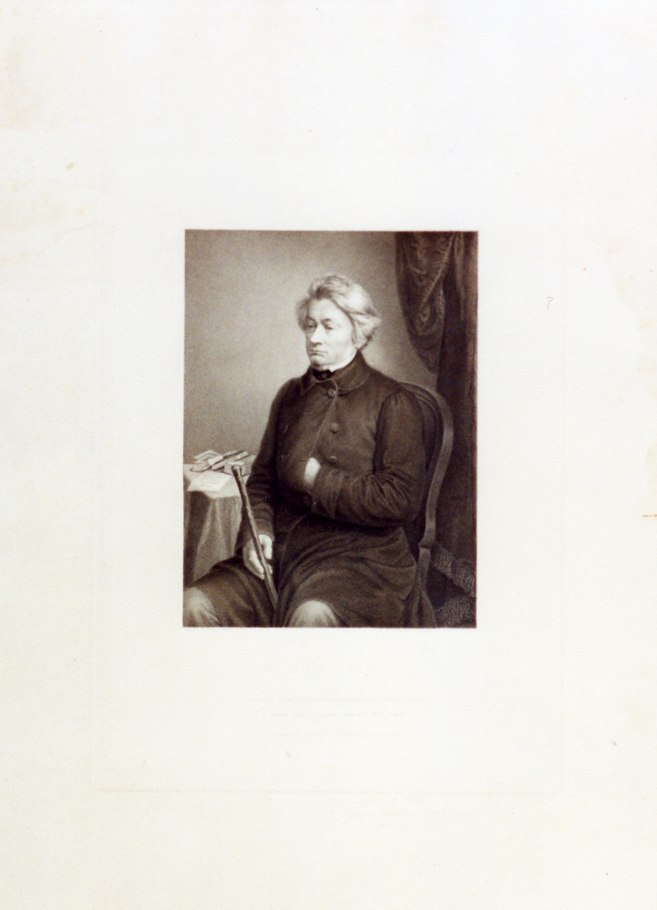 ritratto d'uomo (stampa) di Postempski Roman (sec. XIX)