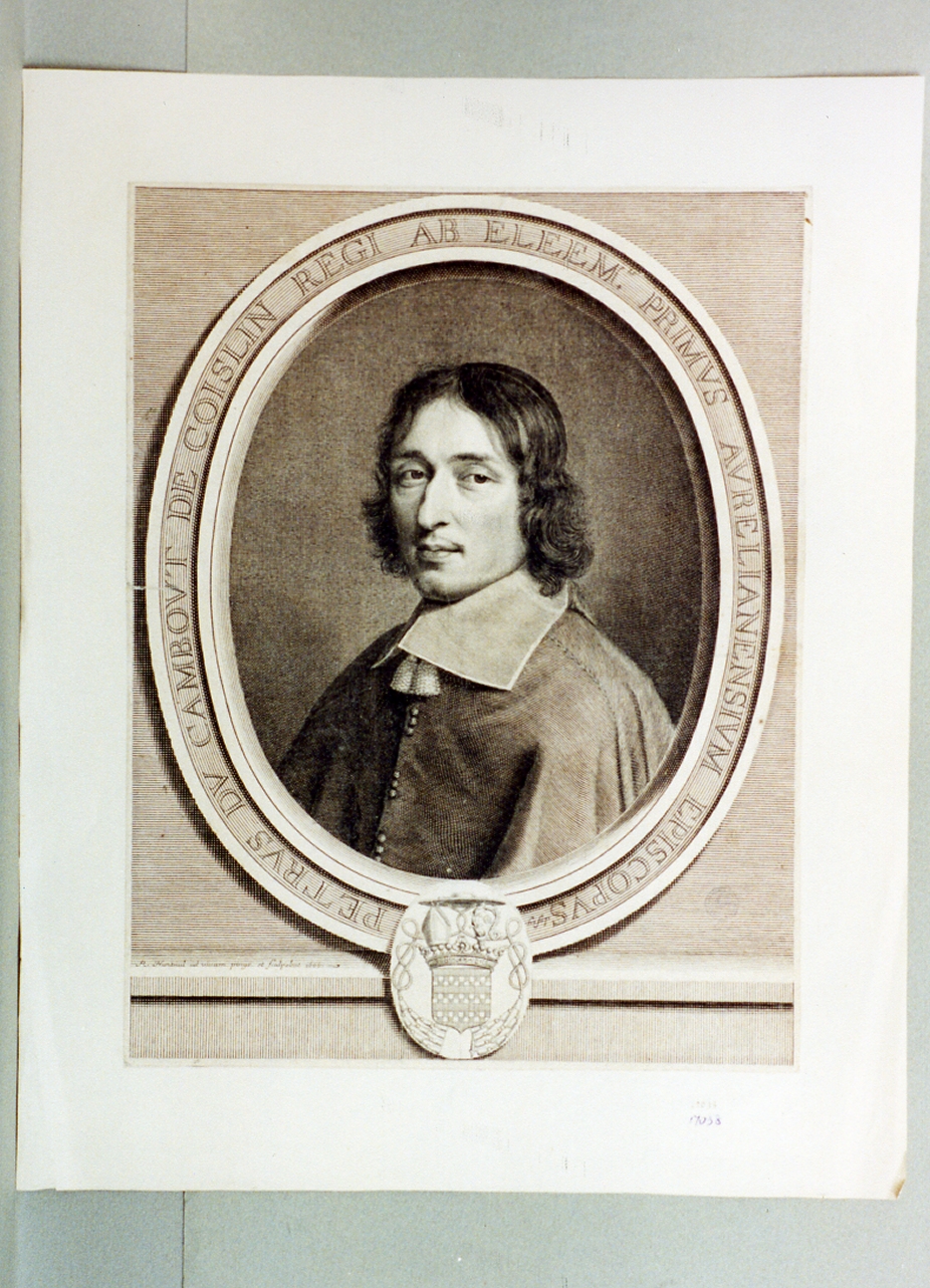 ritratto d'uomo (stampa) di Nanteuil Robert (sec. XVII)