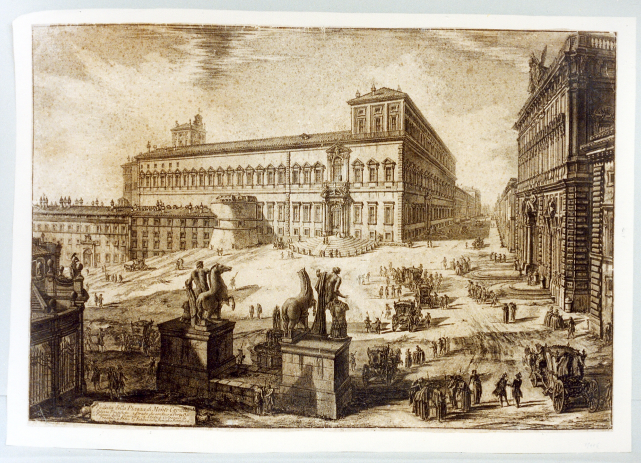 veduta di Roma (stampa) di Piranesi Giovanni Battista (sec. XVIII)