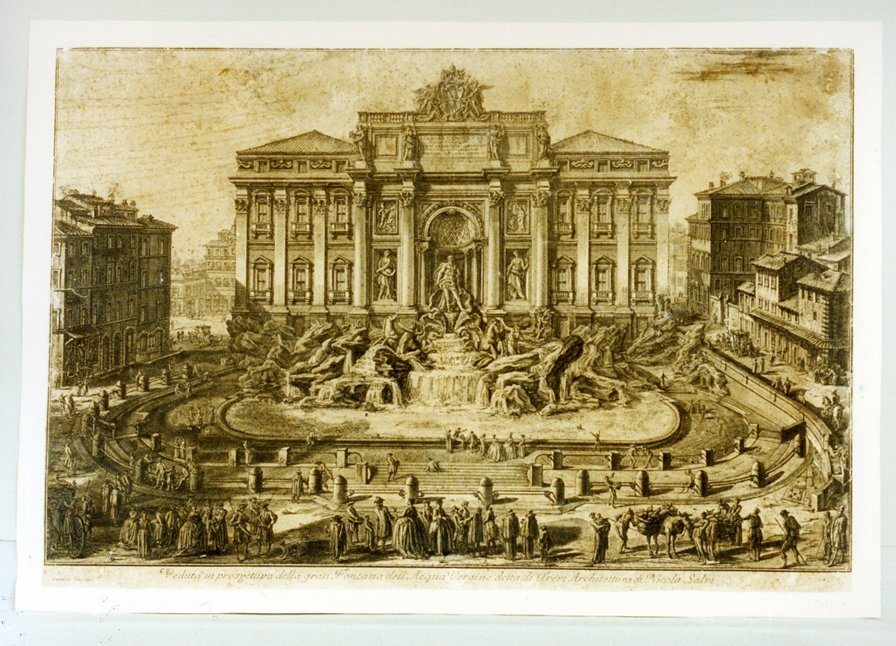 veduta di Roma (stampa) di Piranesi Giovanni Battista (sec. XVIII)