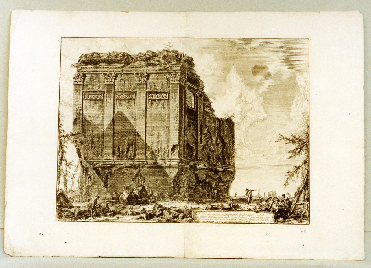 veduta di Roma (stampa) di Piranesi Giovanni Battista (sec. XVIII)