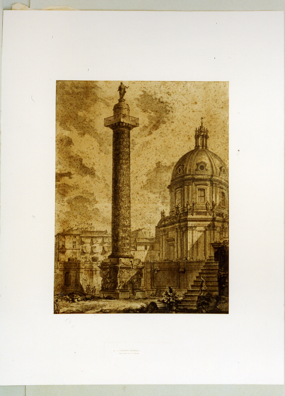 colonna traiana (stampa) di Piranesi Giovanni Battista (sec. XVIII)
