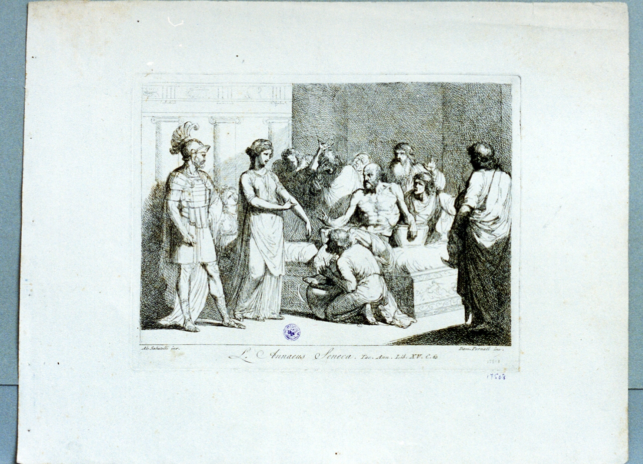 figura maschile (stampa) di Sabatelli Luigi, Pernati Damiano (secc. XVIII/ XIX)