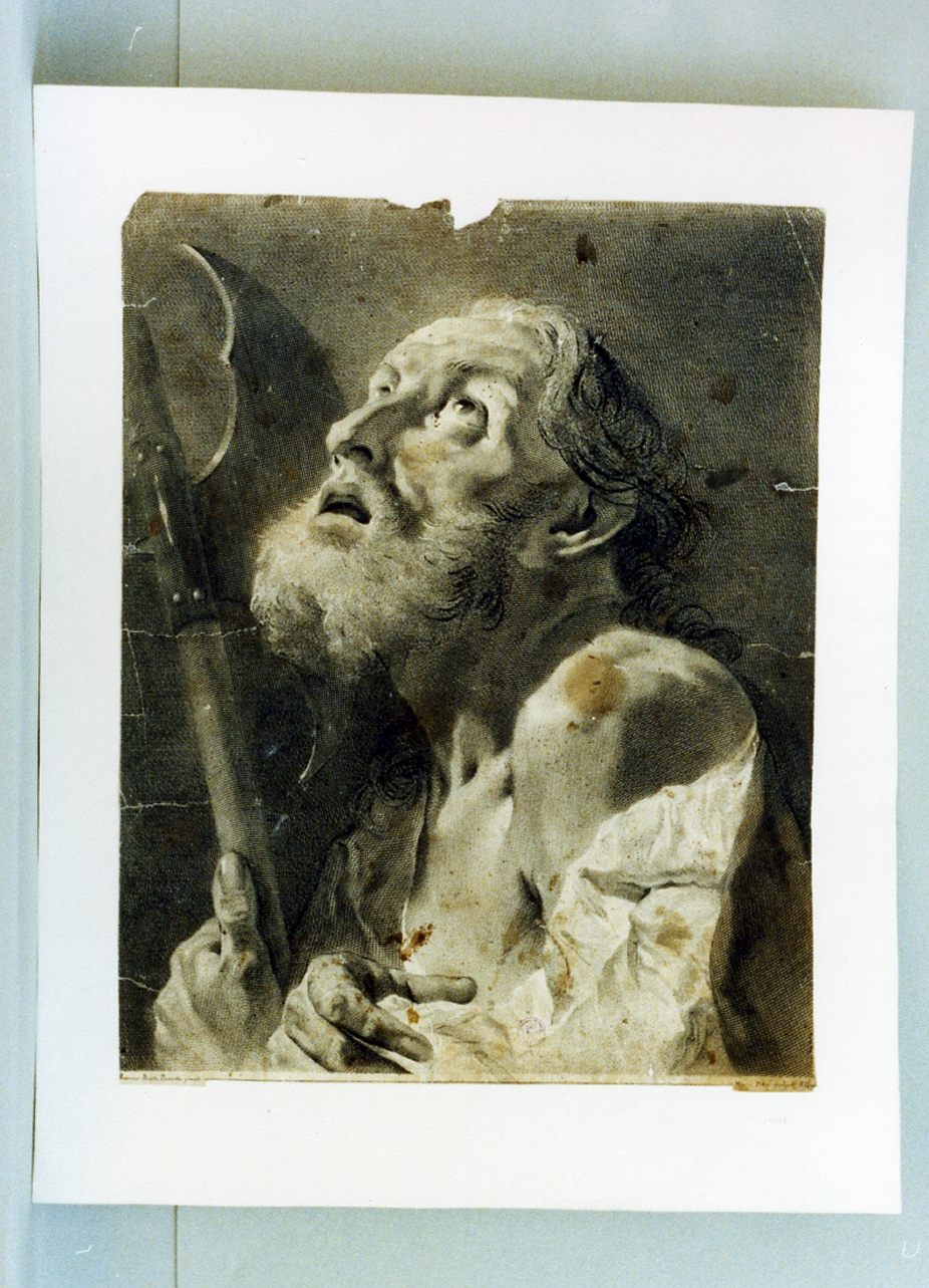 figura maschile (stampa) di Pitteri Marco Alvise (sec. XVIII)