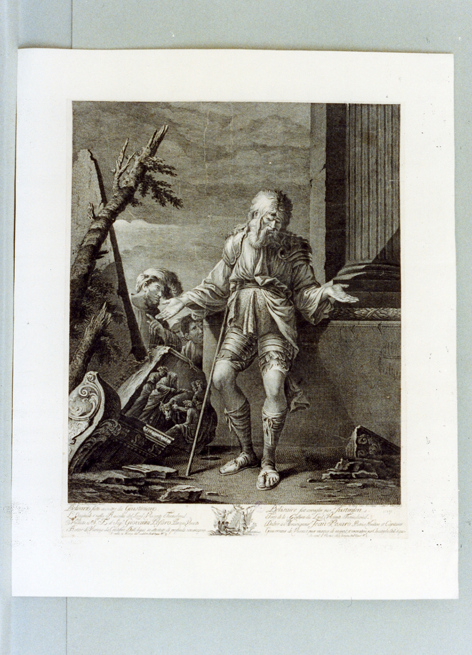 figura maschile (stampa) - ambito italiano (sec. XVIII)