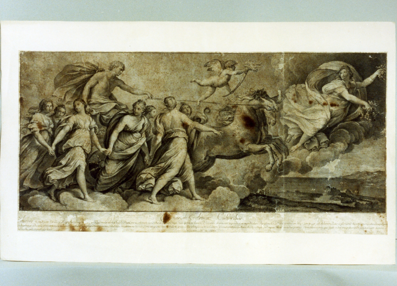 carro del Sole (stampa) di Frey Jakob (sec. XVIII)