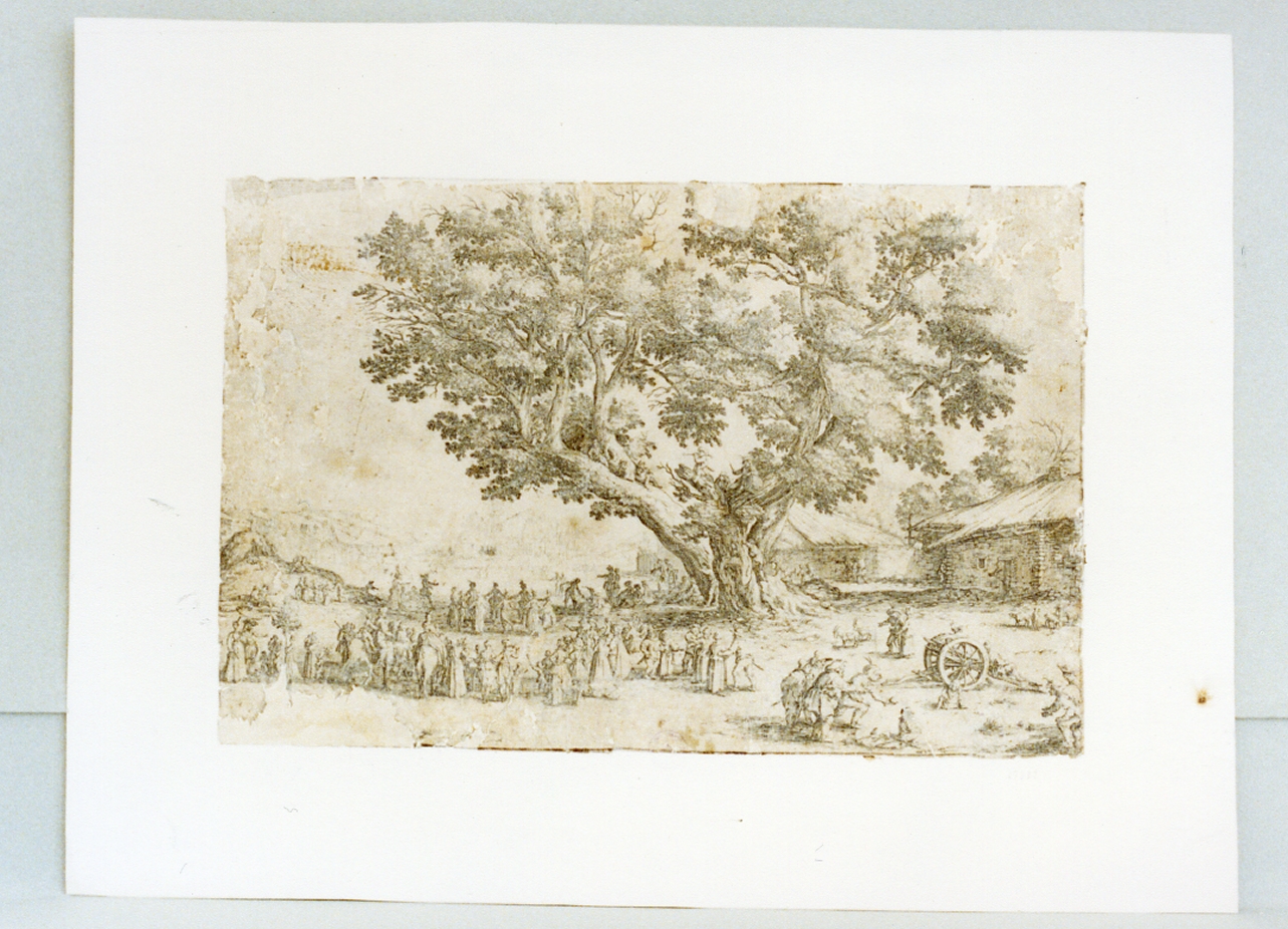 maggio nel Xeuilley (stampa) di Callot Jacques (sec. XVII)