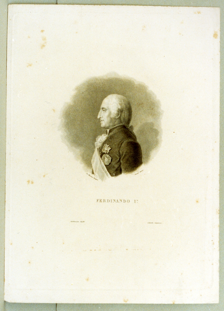 ritratto d'uomo (stampa) - ambito italiano (sec. XIX)