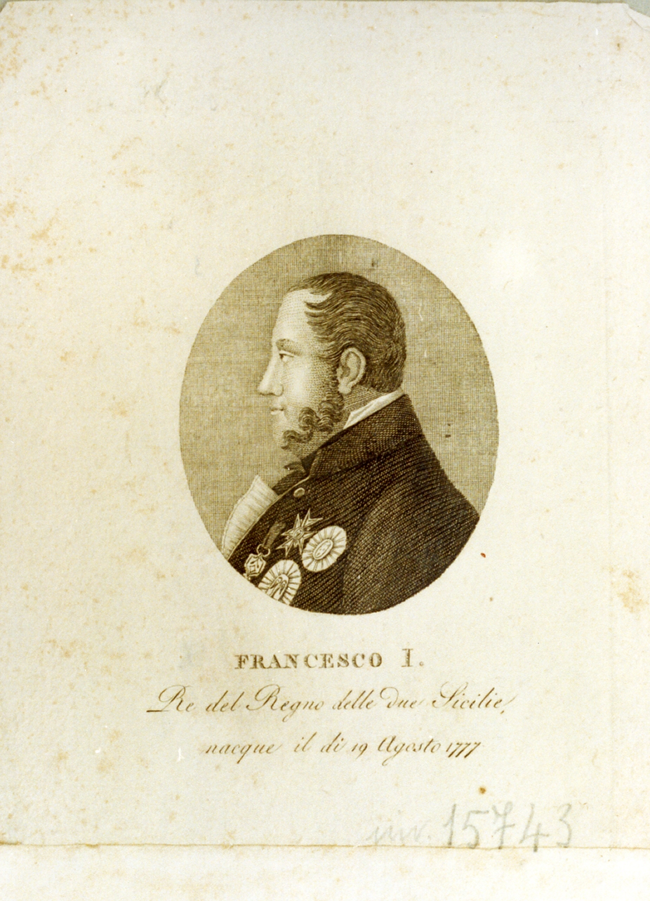 ritratto d'uomo (stampa) - ambito italiano (sec. XIX)