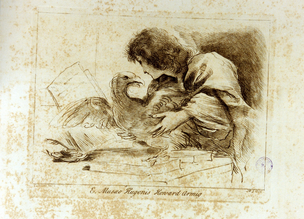 San Luca (stampa) di Pond Arthur (sec. XVIII)