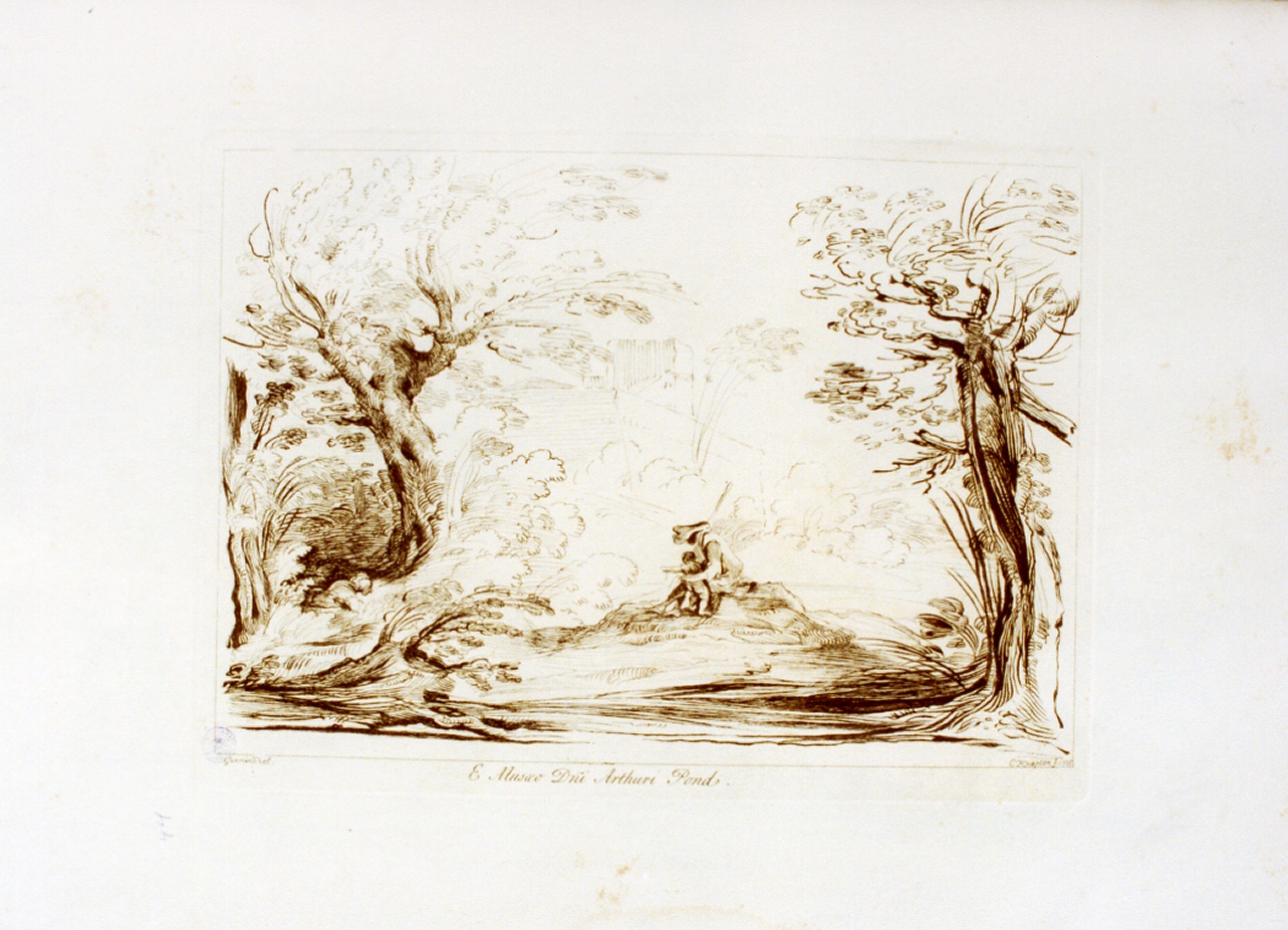 paesaggio (stampa) di Knapton Charles (sec. XVIII)