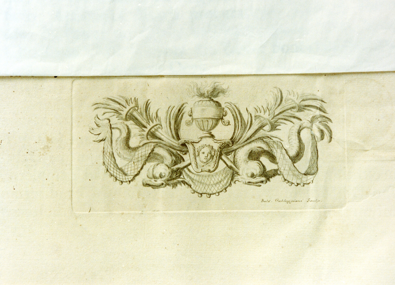 motivo decorativo (stampa) di Gabbugiani Baldassarre (sec. XVIII)
