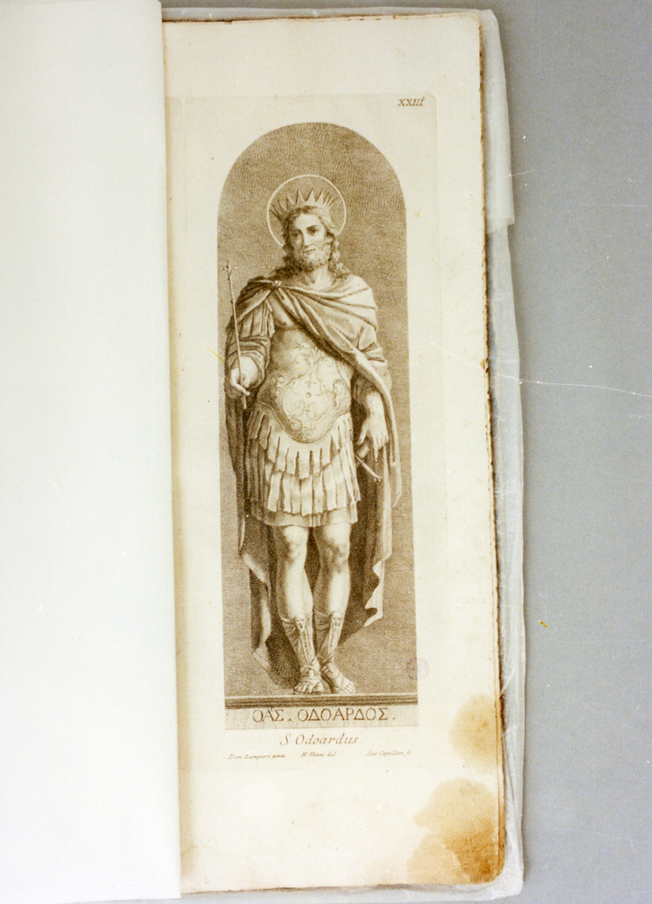 Sant'Edoardo (stampa) di Capellan Antonio, Vanni Niccolò (sec. XVIII)