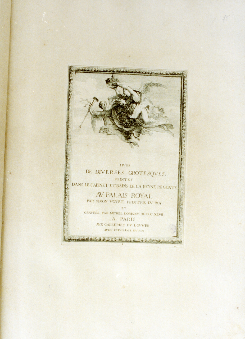 figure allegoriche (stampa) di Vouet Simon, Dorigny Michel (sec. XVII)