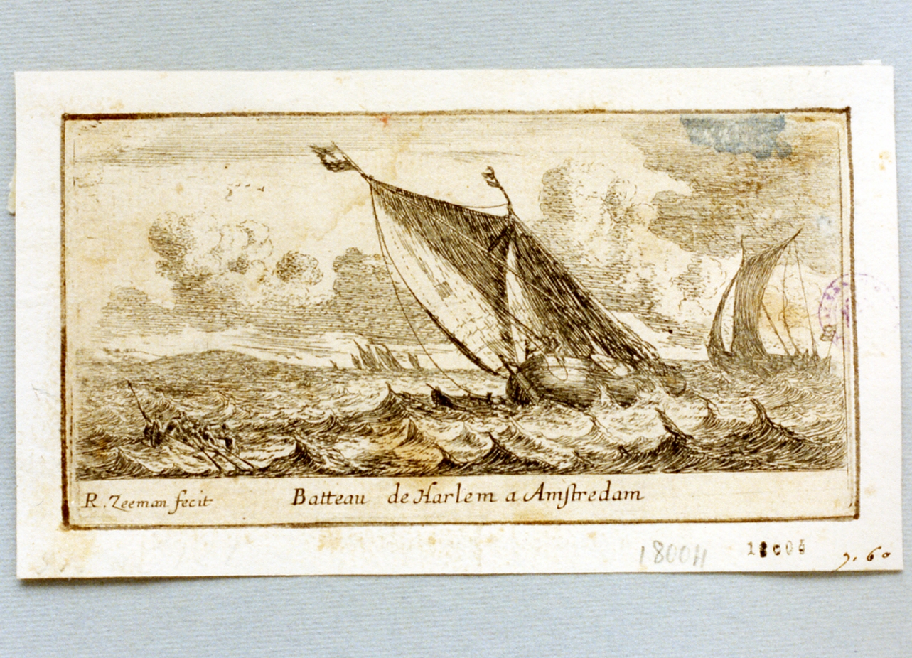 vascello olandese (stampa) - ambito olandese (sec. XVII)