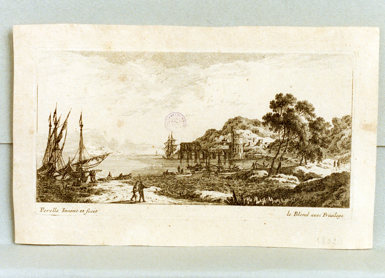 marina (stampa) - ambito francese (sec. XVII)